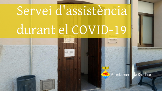 Serveis de assistència durant el COVID-19(1)